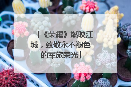 《荣耀》燃映江城，致敬永不褪色的军旅荣光