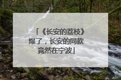 《长安的荔枝》爆了，长安的同款竟然在宁波