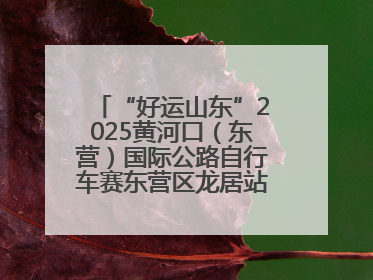 “好运山东”2025黄河口（东营）国际公路自行车赛东营区龙居站 完美“抄作业”，苦战最后时刻黄衫易主