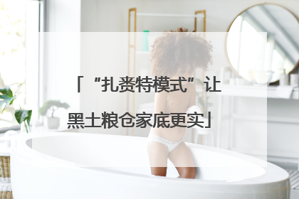 “扎赉特模式”让黑土粮仓家底更实