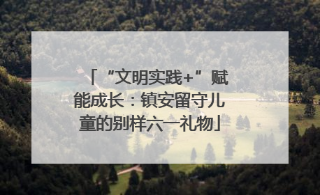 “文明实践+”赋能成长：镇安留守儿童的别样六一礼物
