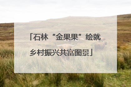 石林“金果果”绘就乡村振兴共富图景
