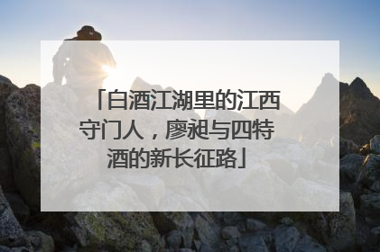 白酒江湖里的江西守门人，廖昶与四特酒的新长征路