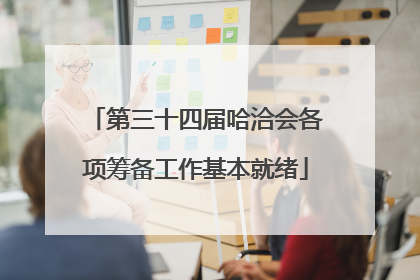 第三十四届哈洽会各项筹备工作基本就绪