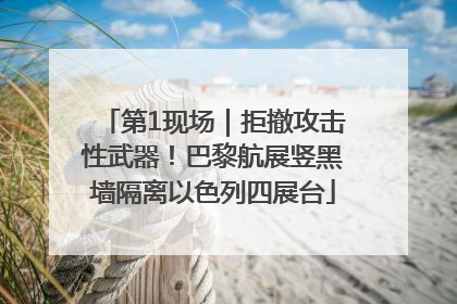 第1现场｜拒撤攻击性武器！巴黎航展竖黑墙隔离以色列四展台