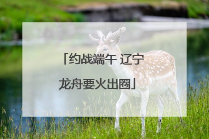 约战端午 辽宁龙舟要火出圈