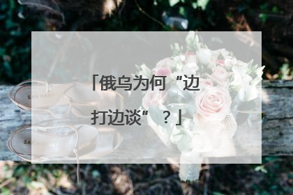 俄乌为何“边打边谈”？