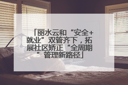 丽水云和“安全+就业”双管齐下，拓展社区矫正“全周期”管理新路径