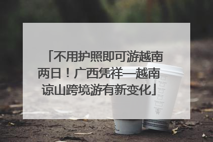 不用护照即可游越南两日！广西凭祥—越南谅山跨境游有新变化