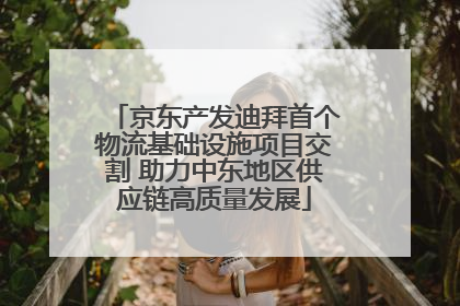 京东产发迪拜首个物流基础设施项目交割 助力中东地区供应链高质量发展