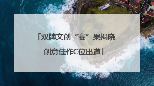双牌文创“赛”果揭晓 创意佳作C位出道