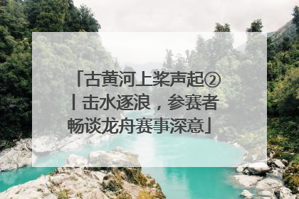 古黄河上桨声起②丨击水逐浪，参赛者畅谈龙舟赛事深意