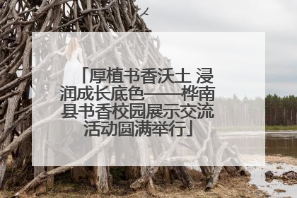 厚植书香沃土 浸润成长底色——桦南县书香校园展示交流活动圆满举行