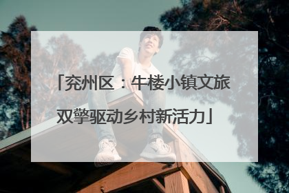 兖州区：牛楼小镇文旅双擎驱动乡村新活力