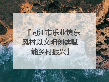 同江市乐业镇东风村以文明创建赋能乡村振兴