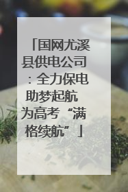国网尤溪县供电公司：全力保电助梦起航 为高考“满格续航”