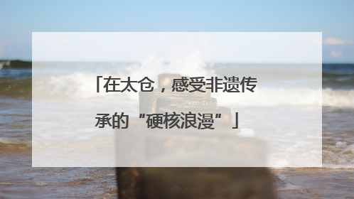 在太仓，感受非遗传承的“硬核浪漫”