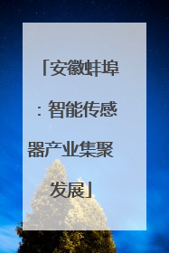 安徽蚌埠：智能传感器产业集聚发展