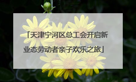 天津宁河区总工会开启新业态劳动者亲子欢乐之旅