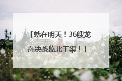 就在明天！36艘龙舟决战监北干渠！