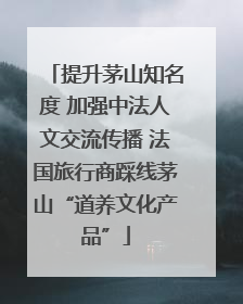提升茅山知名度 加强中法人文交流传播 法国旅行商踩线茅山“道养文化产品”