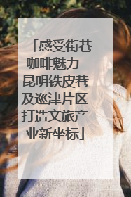 感受街巷咖啡魅力 昆明铁皮巷及巡津片区打造文旅产业新坐标