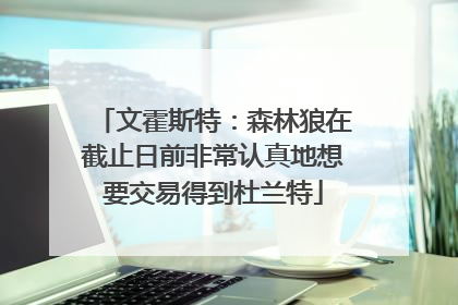 文霍斯特：森林狼在截止日前非常认真地想要交易得到杜兰特