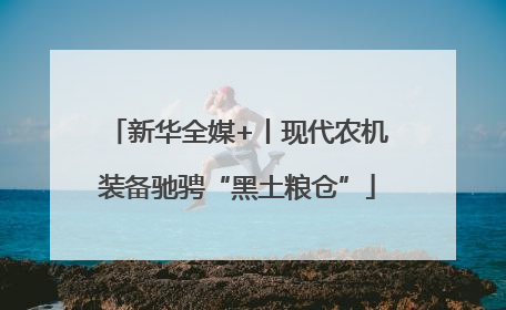 新华全媒+丨现代农机装备驰骋“黑土粮仓”
