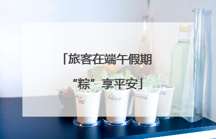 旅客在端午假期“粽”享平安