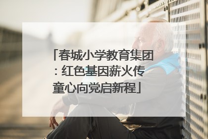 春城小学教育集团：红色基因薪火传 童心向党启新程