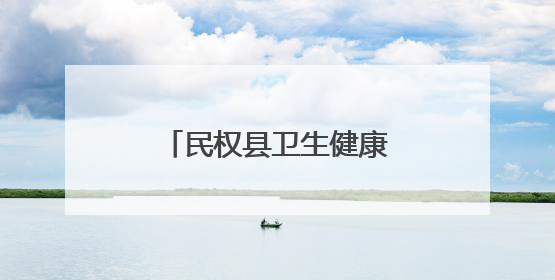 民权县卫生健康委：“医”路健康伴“童”行