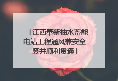 江西奉新抽水蓄能电站工程通风兼安全竖井顺利贯通