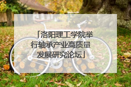 洛阳理工学院举行轴承产业高质量发展研究论坛