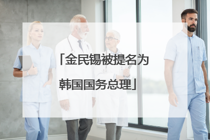 金民锡被提名为韩国国务总理