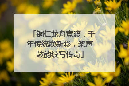 铜仁龙舟竞渡：千年传统焕新彩，桨声鼓韵续写传奇