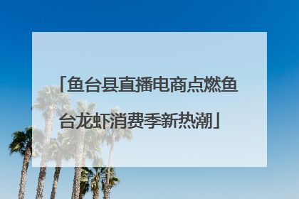 鱼台县直播电商点燃鱼台龙虾消费季新热潮