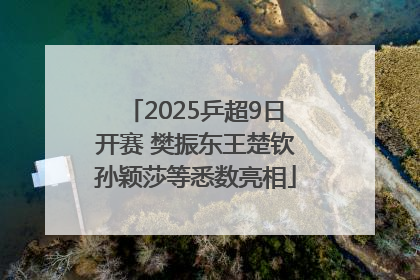 2025乒超9日开赛 樊振东王楚钦孙颖莎等悉数亮相